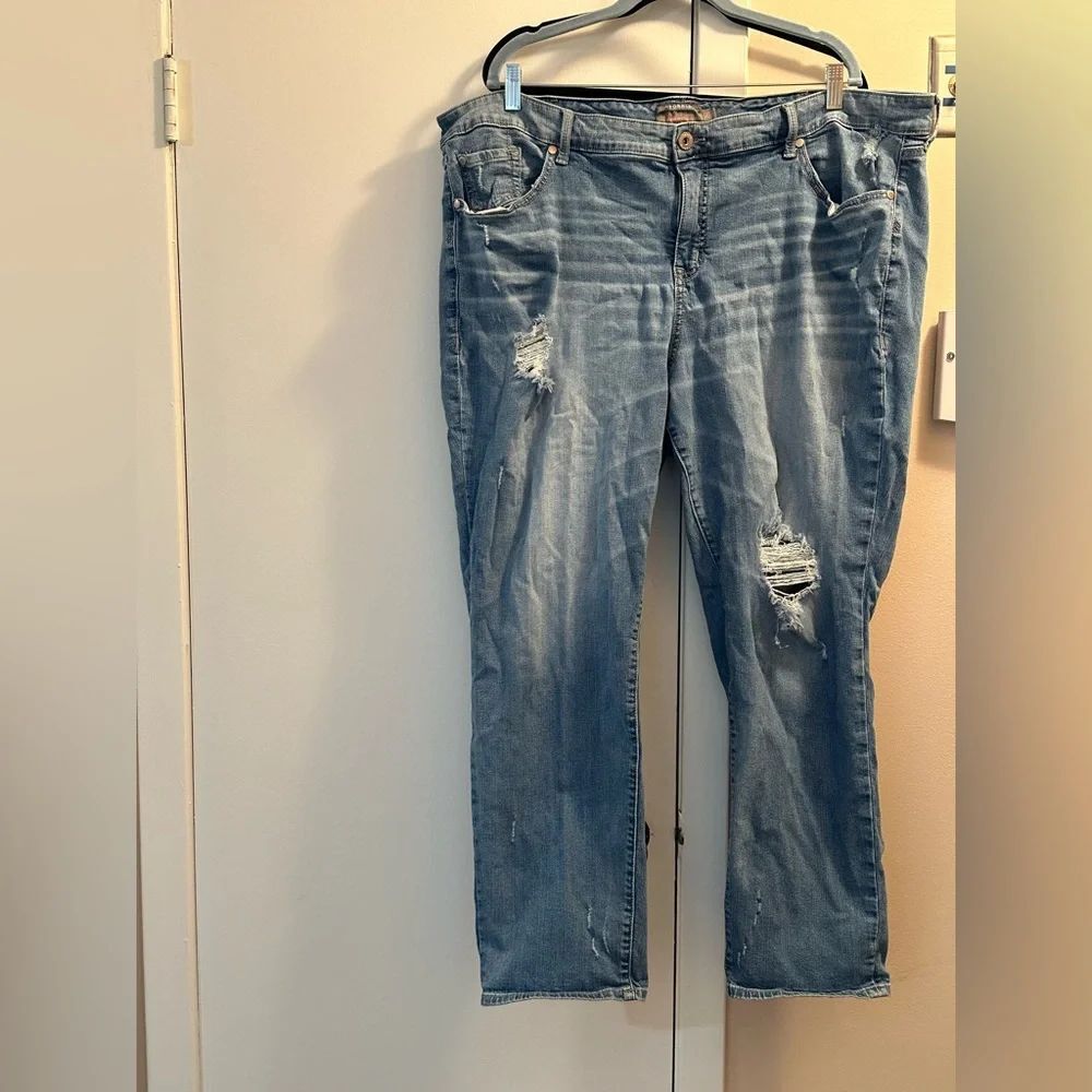Torrid boyfriend straight vintage stretch